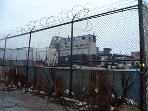 H. Kramer brass foundry from the back.